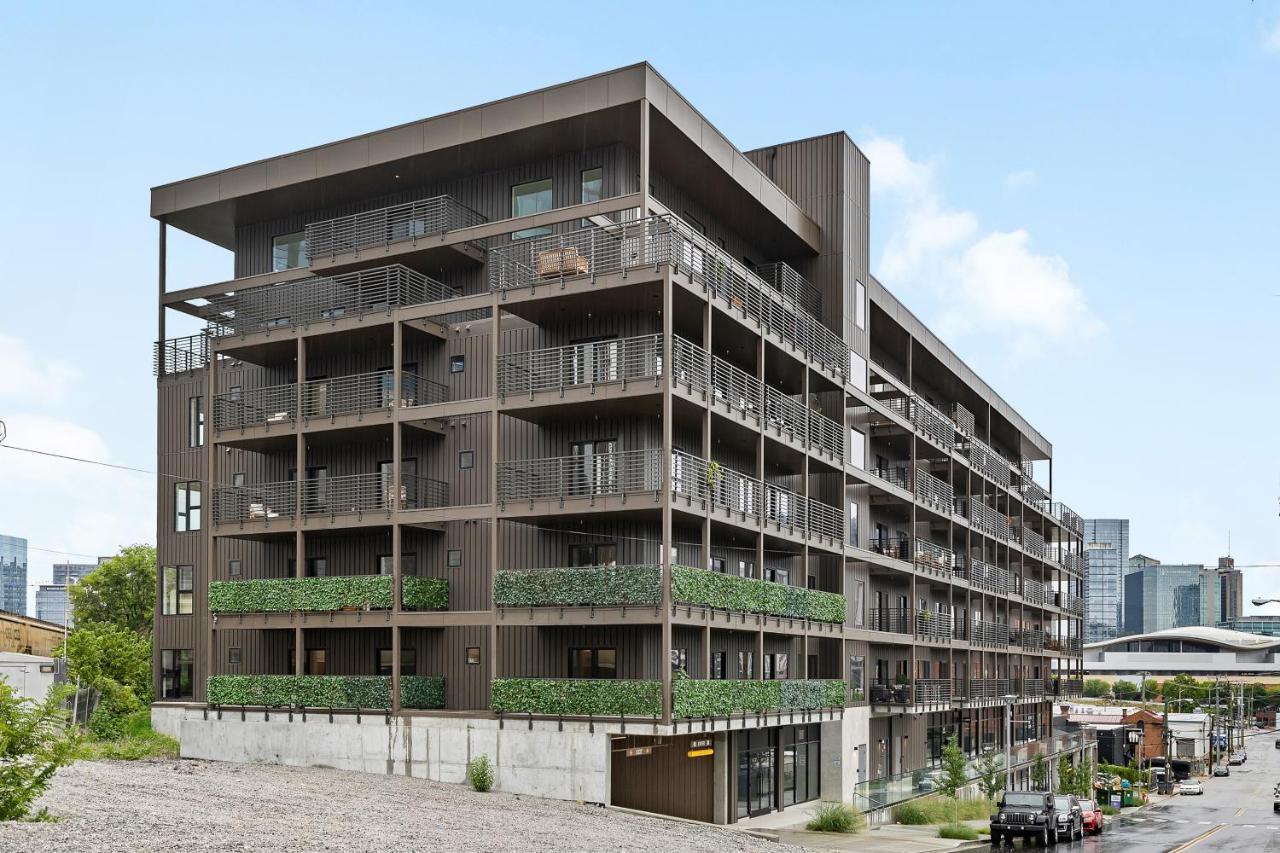 Ferienwohnung Skyline View, Pool, Gym, Balcony'S, Walk To Bway! Nashville Exterior foto