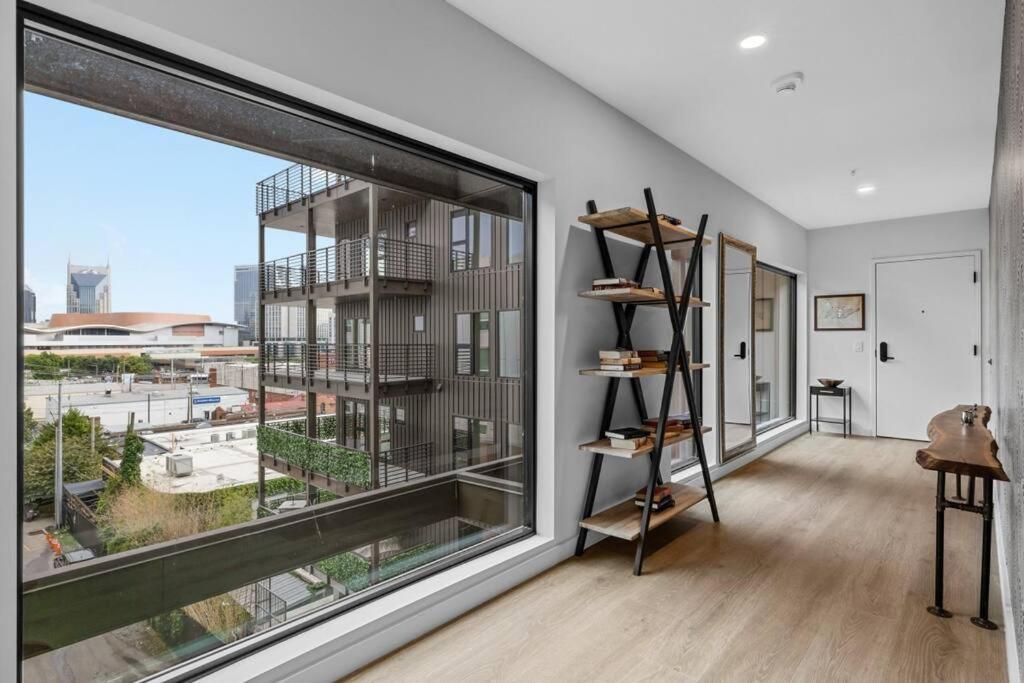 Ferienwohnung Skyline View, Pool, Gym, Balcony'S, Walk To Bway! Nashville Exterior foto