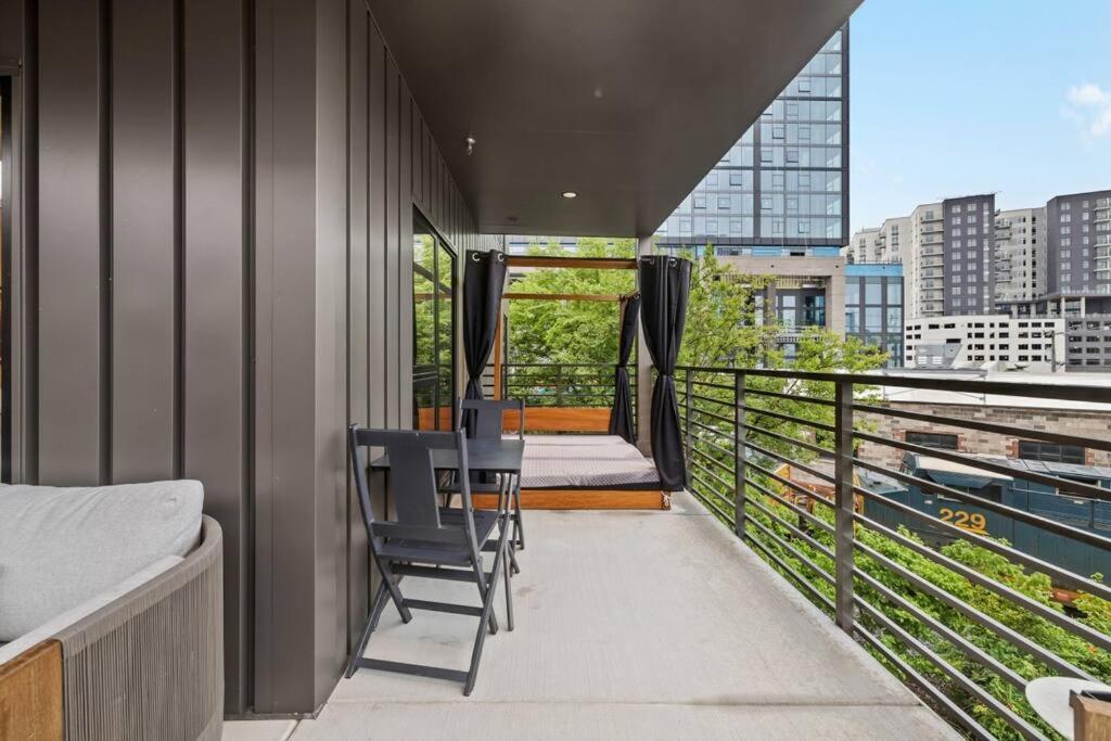 Ferienwohnung Skyline View, Pool, Gym, Balcony'S, Walk To Bway! Nashville Exterior foto